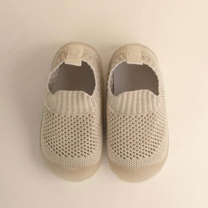 Zapatos Duckies neutros color avena